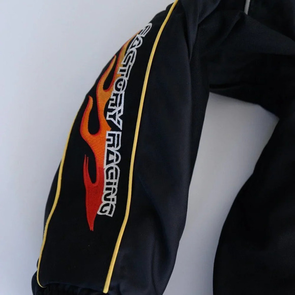 Vintage Choko Designs Black & Red with Thermolite Performance "Fireball"  Jacket - Picture 10 of 13